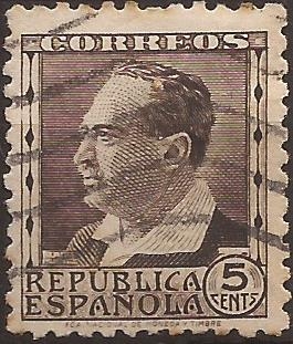 Vicente Blasco Ibáñez  1933  5 cents