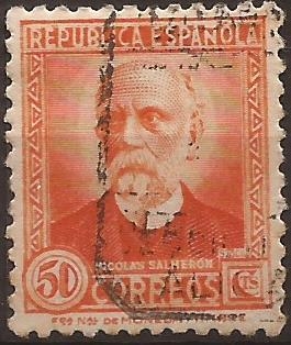 Nicolás Salmerón  1932 50 cents