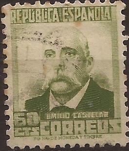 Emilio Castelar  1932  60 cents
