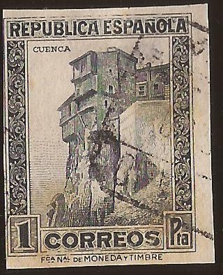 Casas Colgadas de Cuenca  1932  1 pta
