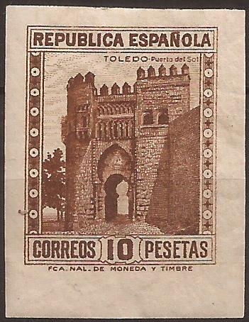 Puerta del Sol, Toledo  1932  10 ptas