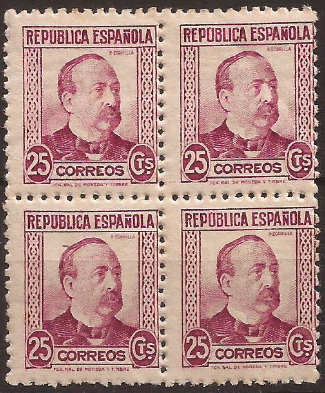 Manuel Ruiz Zorrilla  1933  25 cents
