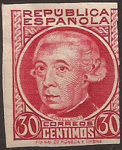 G. Melchor de Jovellanos  1933  30 cents