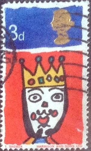 Scott#478 intercambio, 0,20 usd, 3 p. 1966