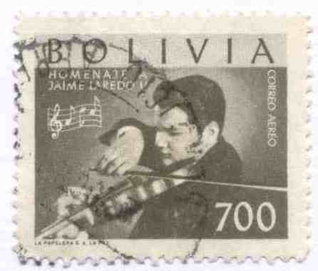 Homenaje al violinista boliviano - Jaime Laredo Unzueta
