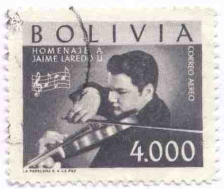 Homenaje al violinista boliviano - Jaime Laredo Unzueta