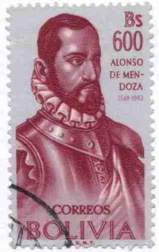 Homenaje a Alonso de Mendoza Fundador de la ciudad de La Paz