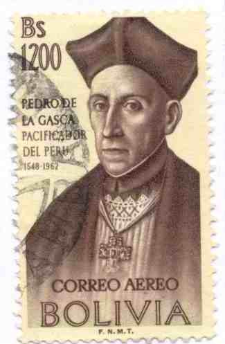 Homenaje a Pedro de la Gasca, Pacificador del Peru