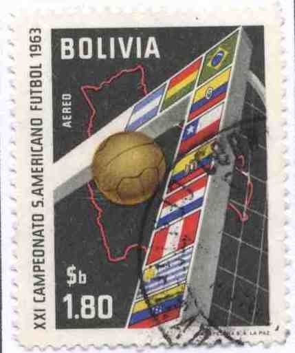 Conmemoracion del XXI Campeonato sudamericano de futbol