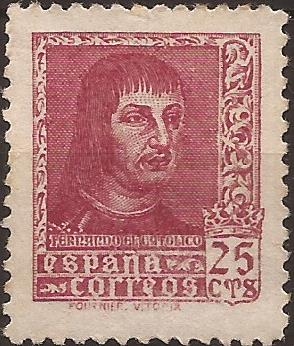 Fernando el Católico  1938  25 ctms