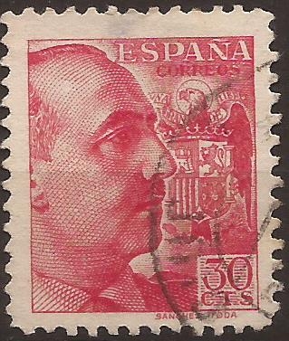 General Franco 1939 30 cents