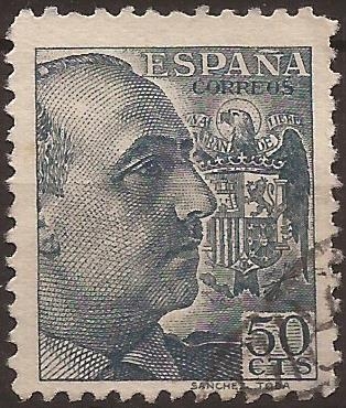 General Franco 1939 50 cents