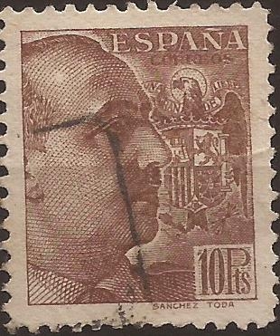 General Franco 1939 10 ptas