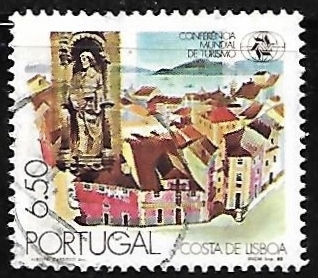 Lisboa y la estatua de San Vicente