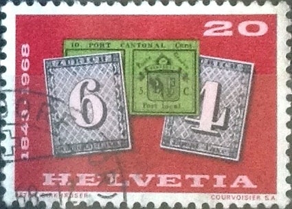 Scott#492 intercambio, 0,20 usd, 20 cents. 1968