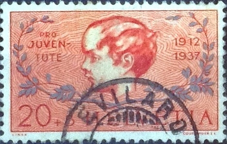 Scott#B87 intercambio, 0,55 usd, 20+5 cents. 1937
