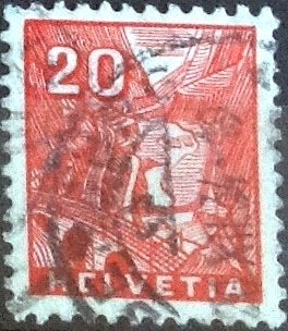 Scott#223 intercambio, 0,45 usd, 20 cents. 1934