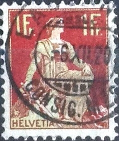 Scott#144 intercambio, 0,55 usd, 1 franco. 1908