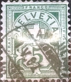 Scott#72 intercambio, 0,60 usd, 5 cents. 1899