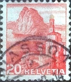 Scott#243 intercambio, 0,25 usd, 20 cents. 1938