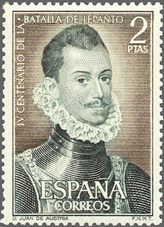 ESPAÑA 1971 2055 Sello Nuevo IV Centenario de la Batalla de Lepanto D. Juan de Austria