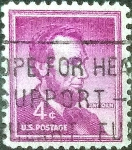 Scott#1036 intercambio, 0,20 usd, 4 cents. 1958