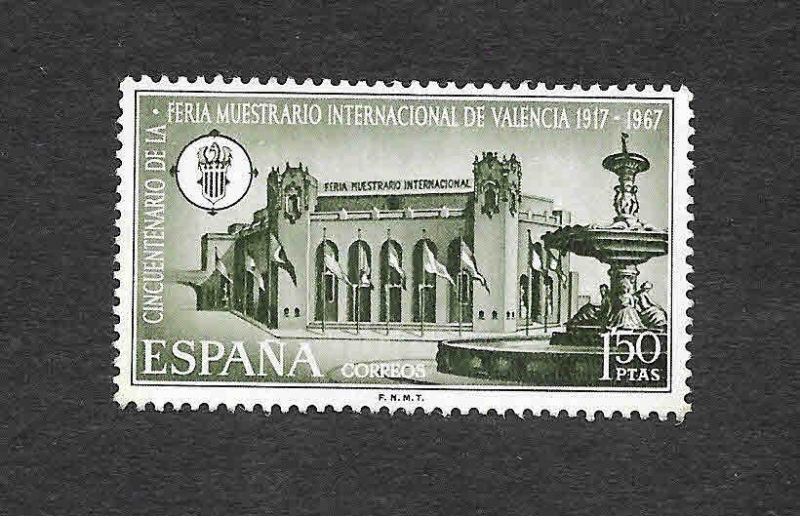 Edf 1797 - L Aniversario de la Feria Muestrario Internacional de Valencia