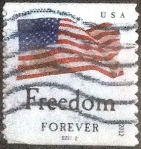Scott#4639p intercambio, 1,00 usd, forever 2012