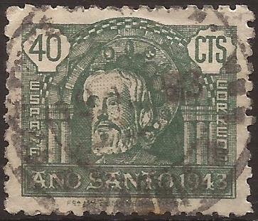 Apostol Santiago  1943  40 cents