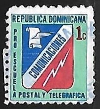 Emblema de la oficina de correos y telegrafos