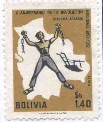 Conmemoracion del X Aniversario de la Revolucion del 9 de abril de 1952