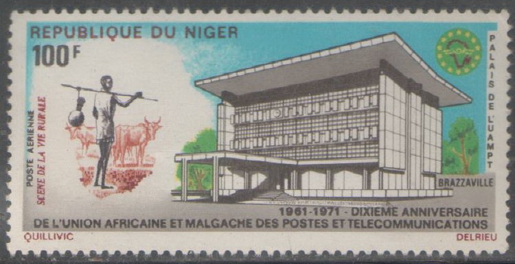 Décimo aniversario de telecomunicaciones de la unión africana y malgache