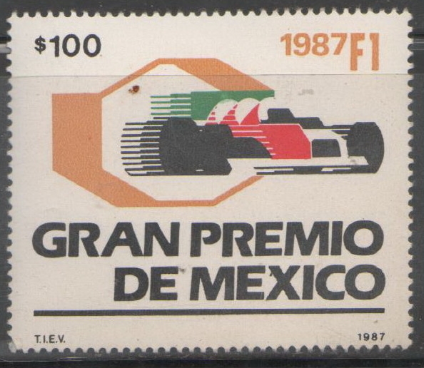 GRAN PREMIO DE MÉXICO FORMULA 1 1987