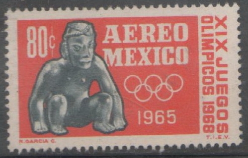 Serie preolimpica Decimos novenos juegos olímpicos México 68