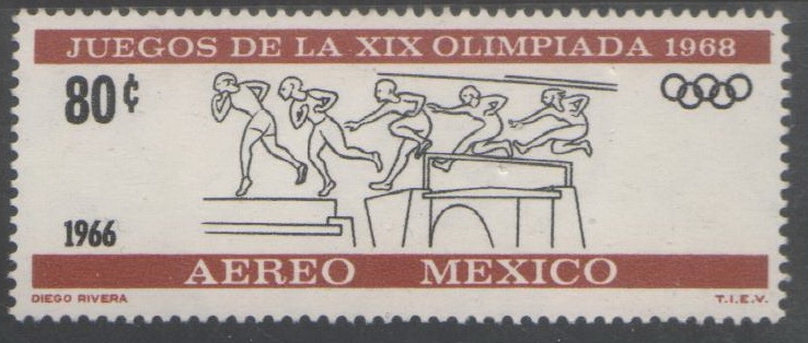 PREOLIMPICA 1966  JUEGOS OLÍMPICOS MEXICO 68