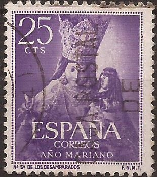 Año Mariano  1954  25 cents
