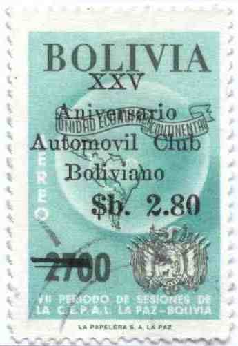 XXV Aniversario del Automovil Club Boliviano