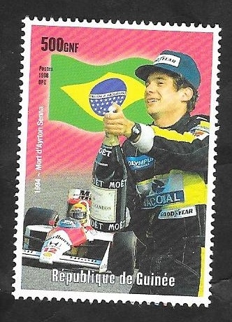 Ayton Senna, piloto de Fórmula 1