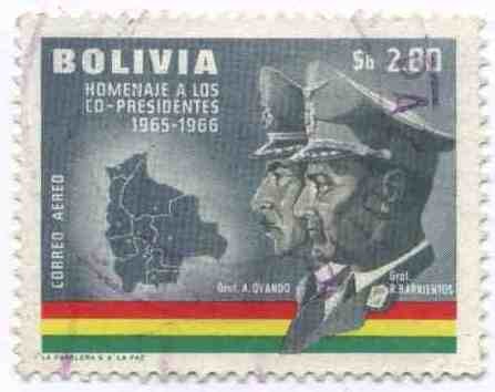 Homenaje a los Co-Presidentes de Bolivia