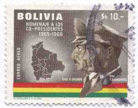 Homenaje a los Co-Presidentes de Bolivia