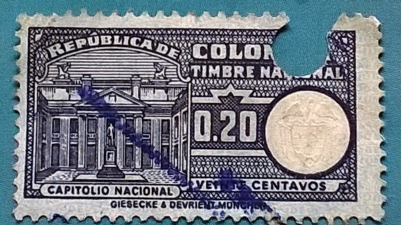 Timbre Nacional - Capitolio Nacional