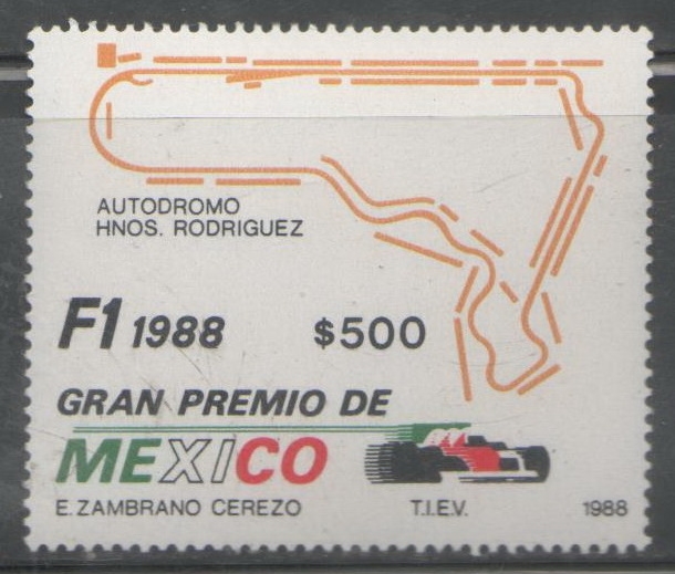 1988 GRAN PREMIO DE MÉXICO DE FORMULA 1