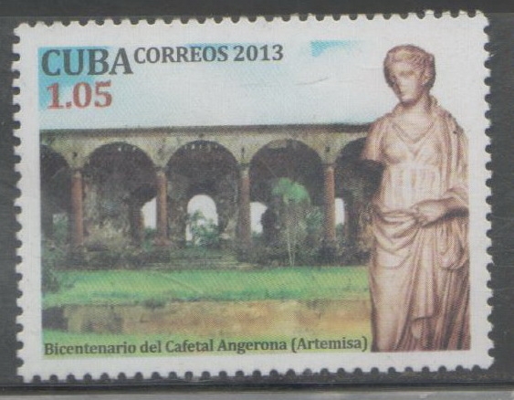 CUBA BICENTENARIO DEL CAFETAL ANGERONA (ARTEMISA) 2013