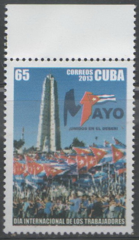 CUBA PRIMERO DE MAYO DIA INTERNACIONAL DE LOS TRABAJADORES 2013