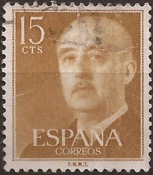 General Franco  1955  15 cents