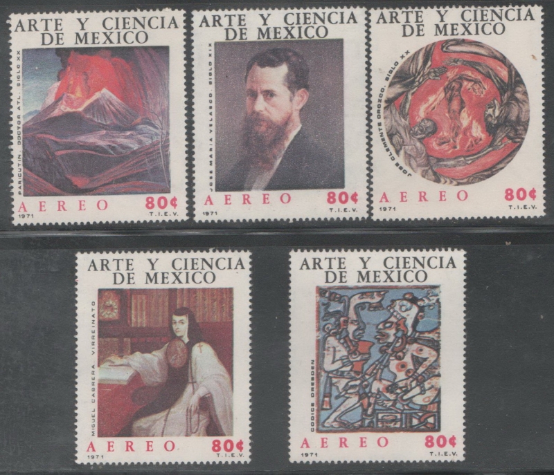 ARTE Y CIENCIA DE MÉXICO PRIMERA SERIE 1971- SERIE COMPLETA NH.-