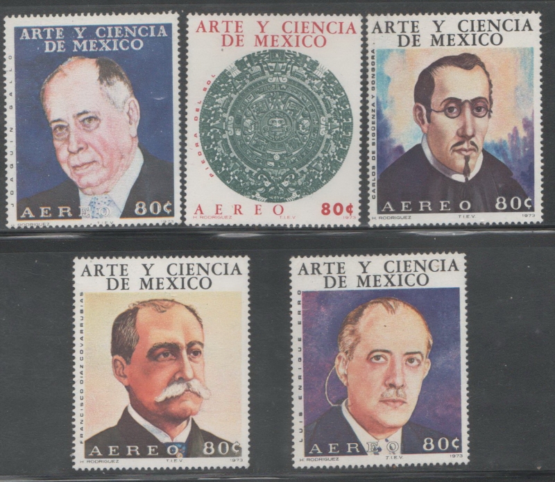 ARTE Y CIENCIA DE MÉXICO SEGUNDA SERIE 1973- SERIE COMPLETA NH.