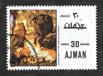 Ajman - Entrada en el Arca, de Jan Bruegel