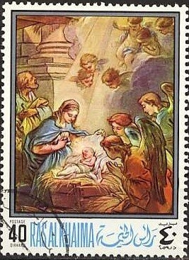 Natividad; por Charles André van Loo (1705-1765), Ras Al Khaima