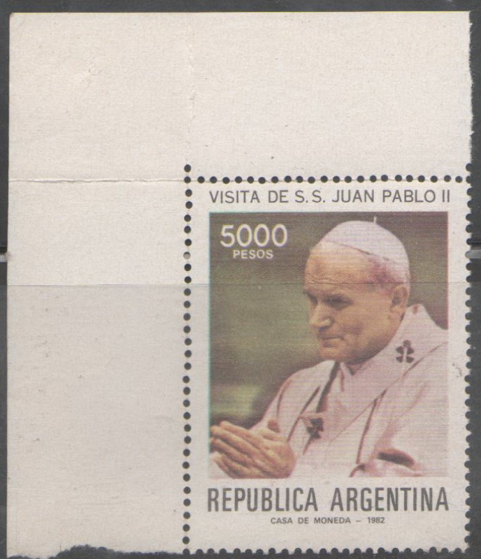 VISITA DE S.S. JUAN PABLO SEGUNDO 1982